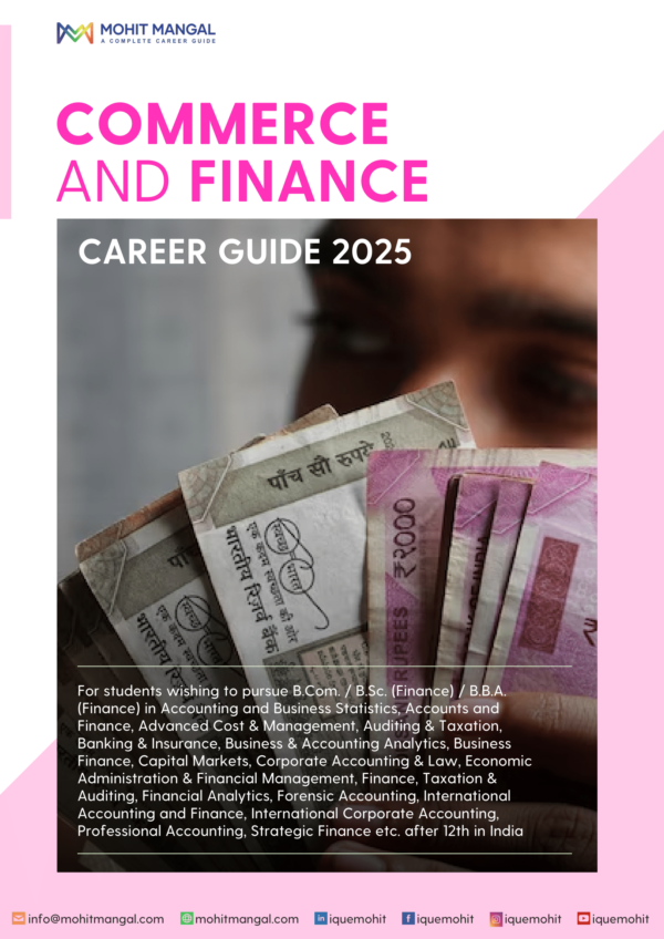 Digital Copy : Commerce and Finance Career Guide